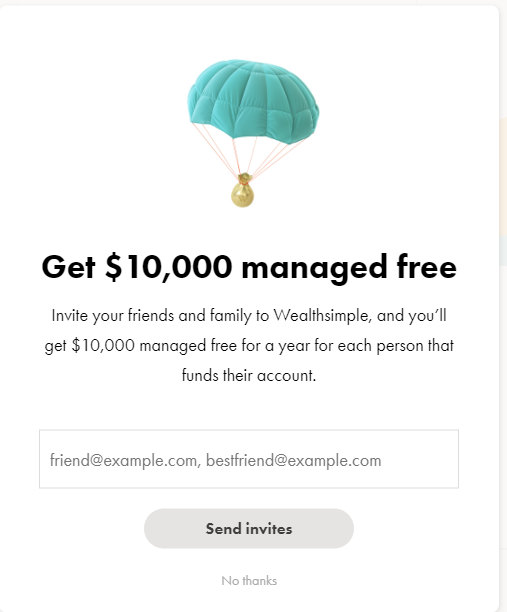 Wealthsimple referral program