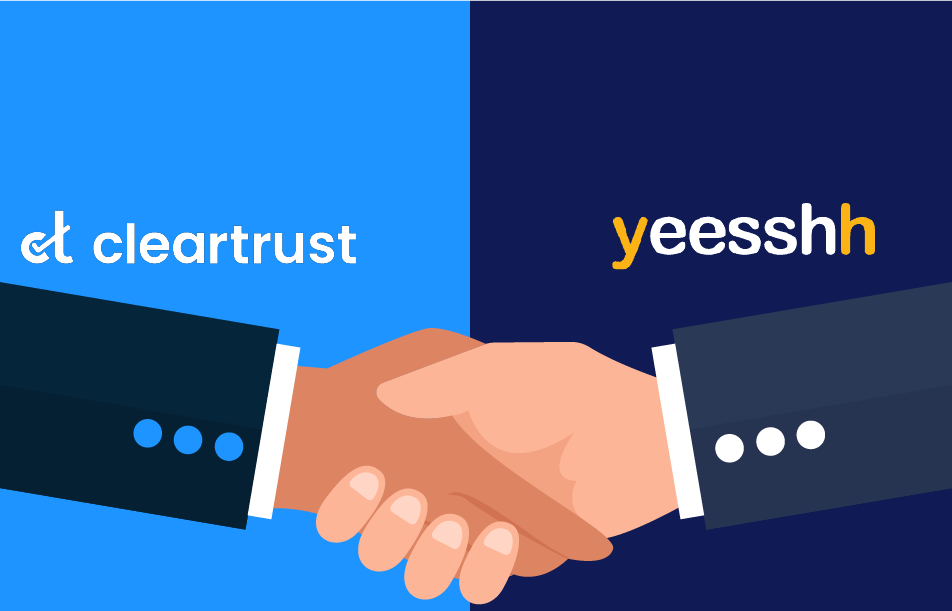 Yeesshh partnership with ClearTrust