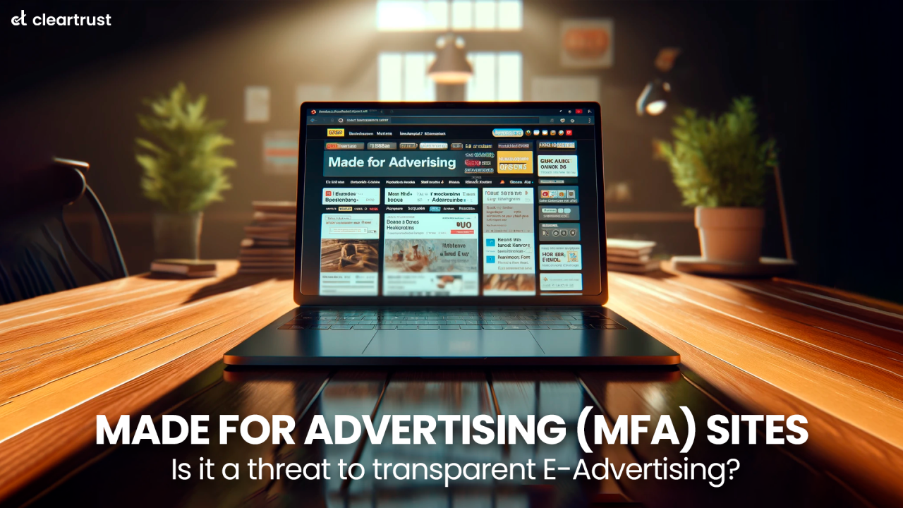 Made For Advertising (MFA) sites: Is it a threat to transparent e-advertising?