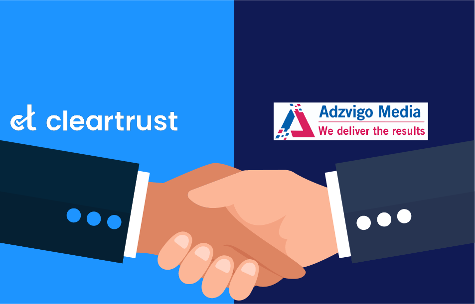 Adzvigo partnership with ClearTrust