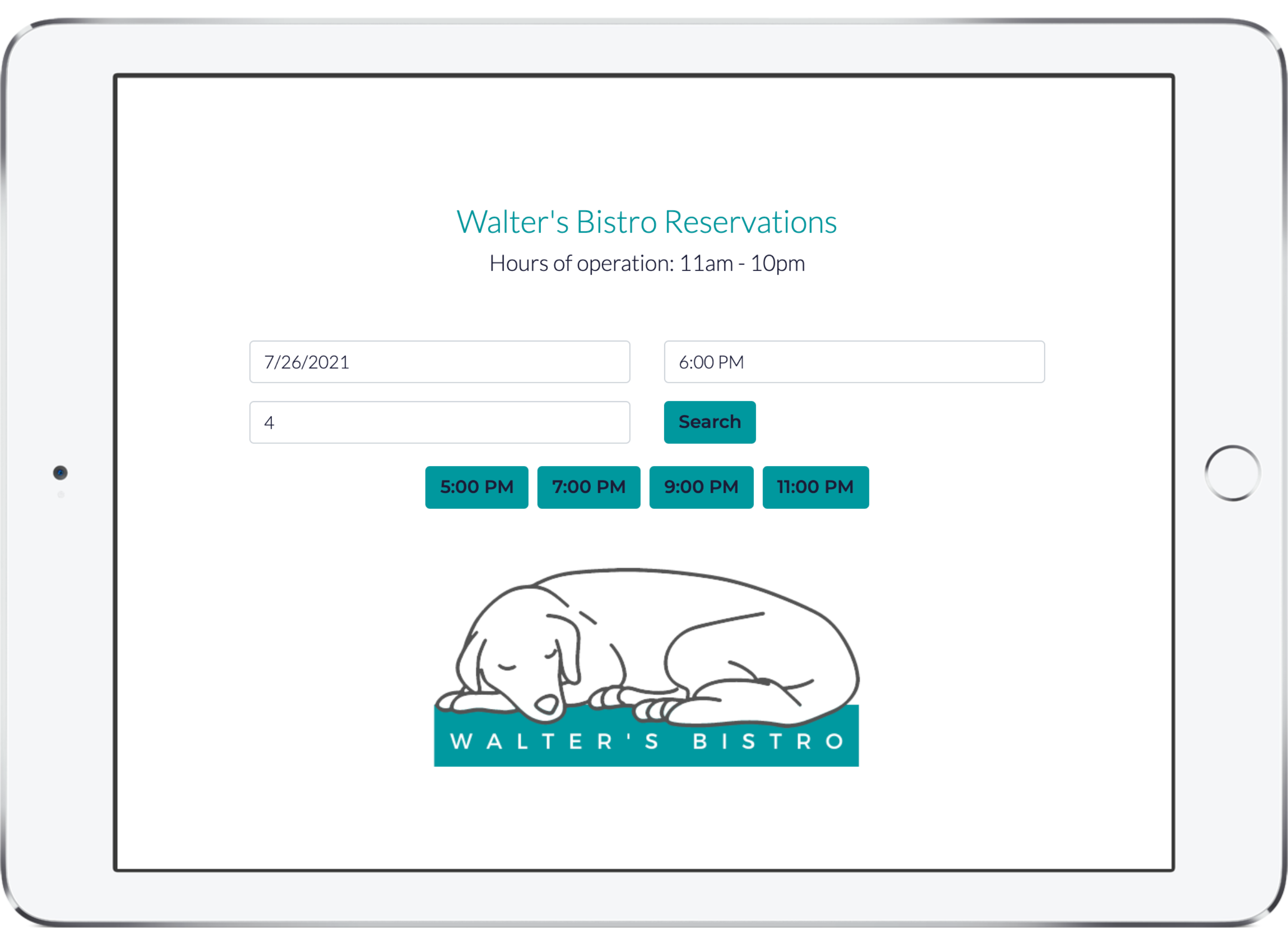 allow guests to book their own appointments or reservations on your website