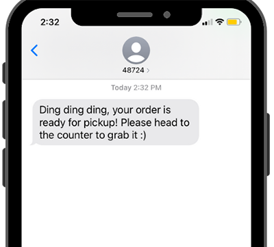 custom square sms order ready notifications service