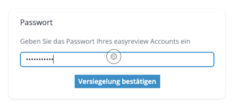 Screenshot aus easyreview