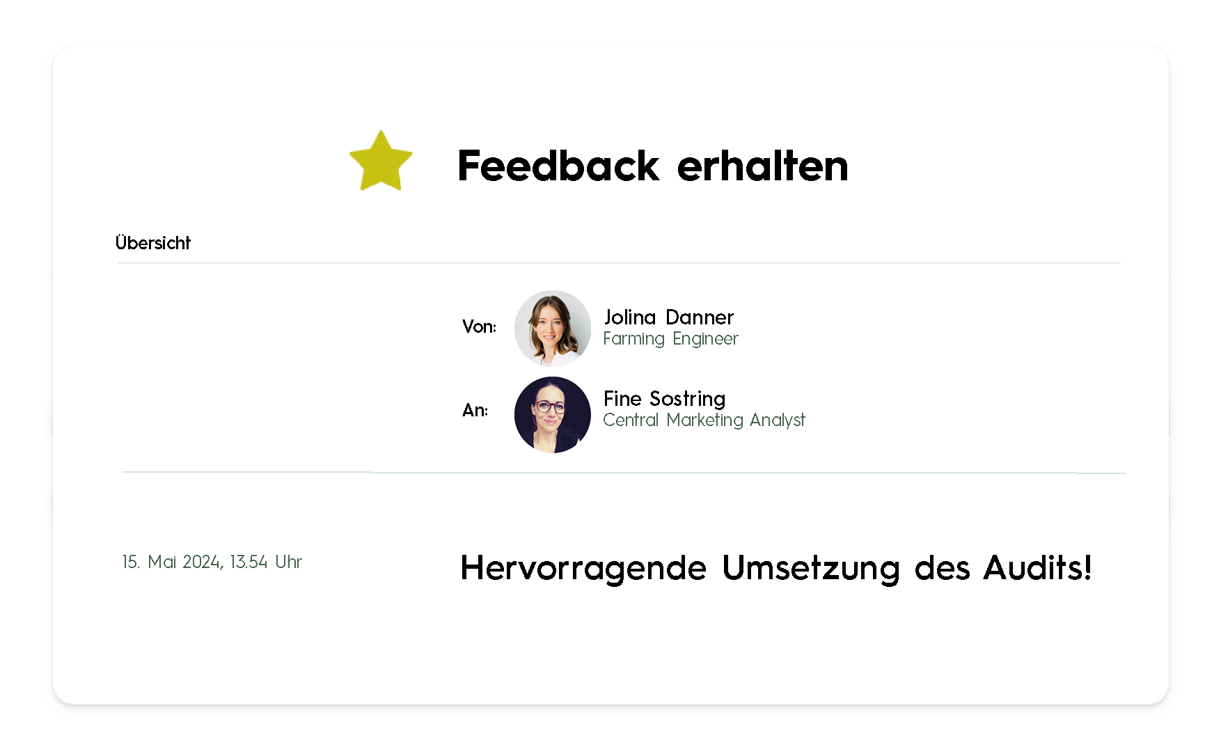 Screenshot aus easyreview