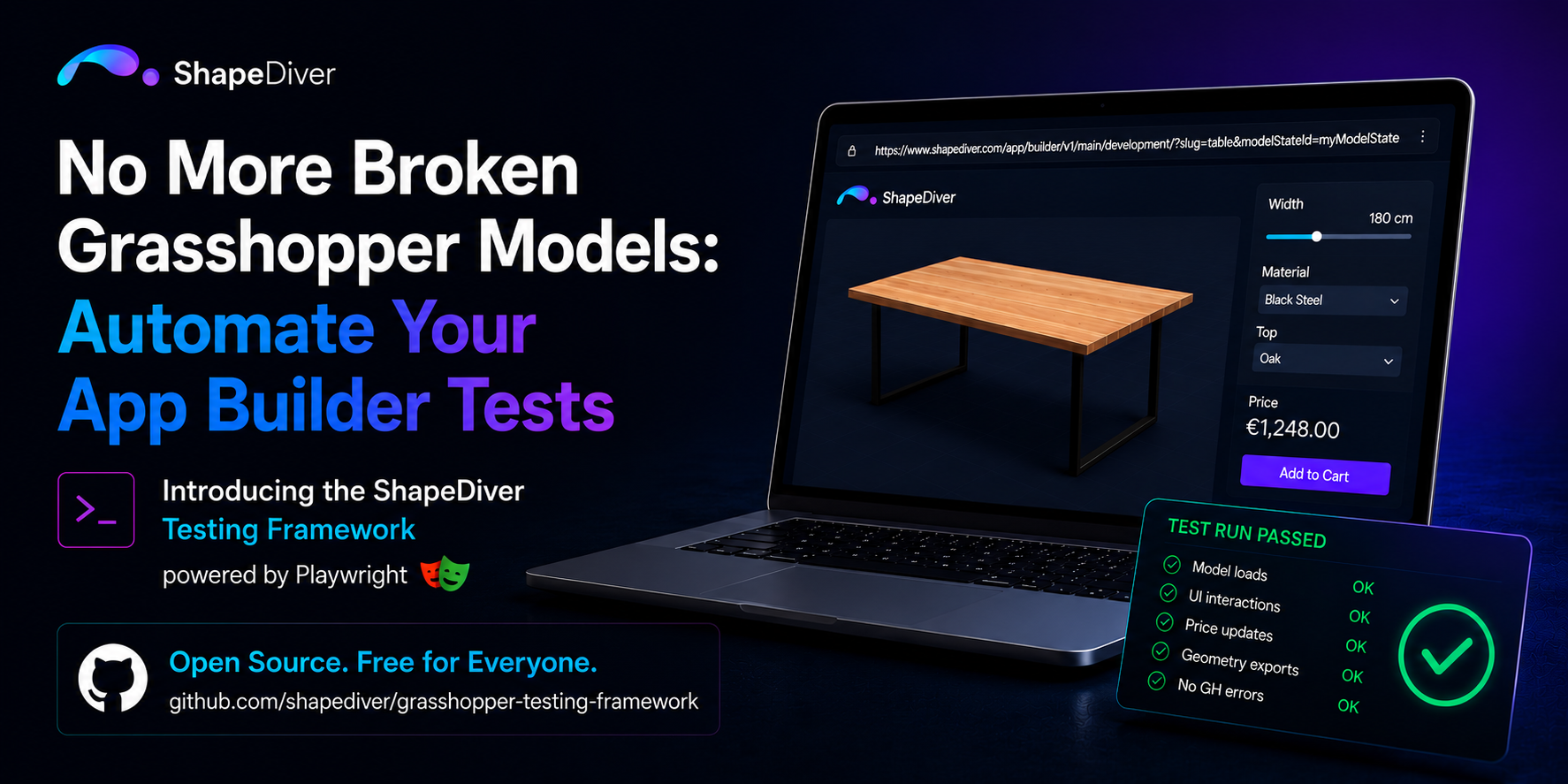 No More Broken Grasshopper Models: Automate Your App Builder Tests