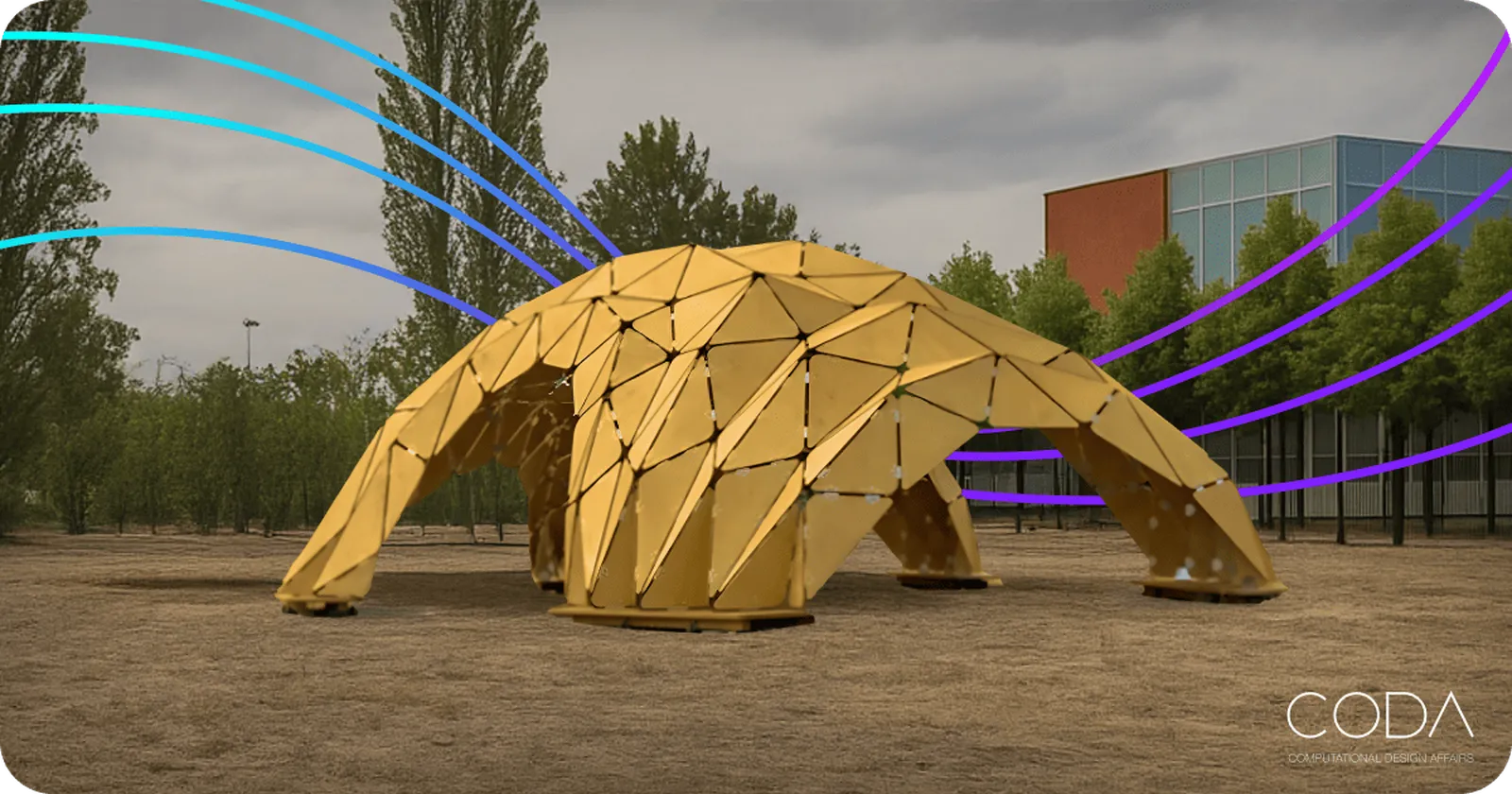 A pavillion structure