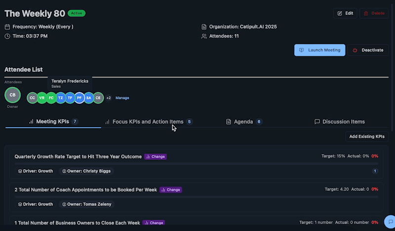 A visual task management tool that helps teams assign responsibilities, set deadlines, and monitor progress to ensure accountability and timely execution.